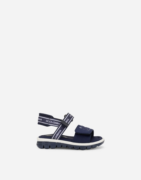  Dolce & Gabbana Technical Fabric Sandals With Dg Logo - Hombre Zapatos Primeros Pasos (19-26) Multicolor Viscosa 23 