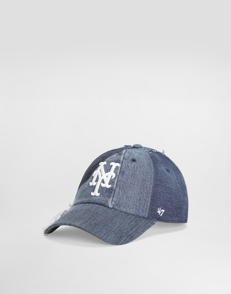  Dolce & Gabbana  X ’47 New York Mets Denim Patchwork Baseball Cap - Hombre Sombreros Y Guantes Multicolor Onesize 