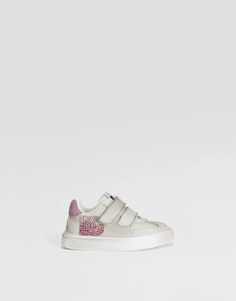  Dolce & Gabbana Zapatilla Dg Original En Piel De Becerro Con Logotipo Dg - Mujer Zapatos Primeros Pasos (19-26) Multicolor 19 