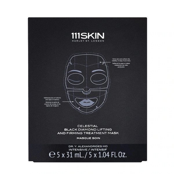  111skin   Celestial Black Diamond Lifting And Firming Treatment Mask Mascarillas Antiedad 155 Ml Unisex 