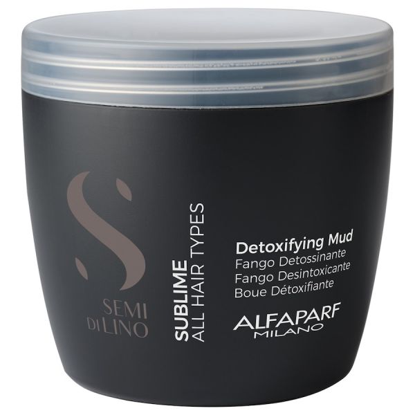  Alfaparf Milano   Semi Di Lino Fango Desintoxicante Sublime Mascarillas Para El Cabello 500 Ml Unisex 