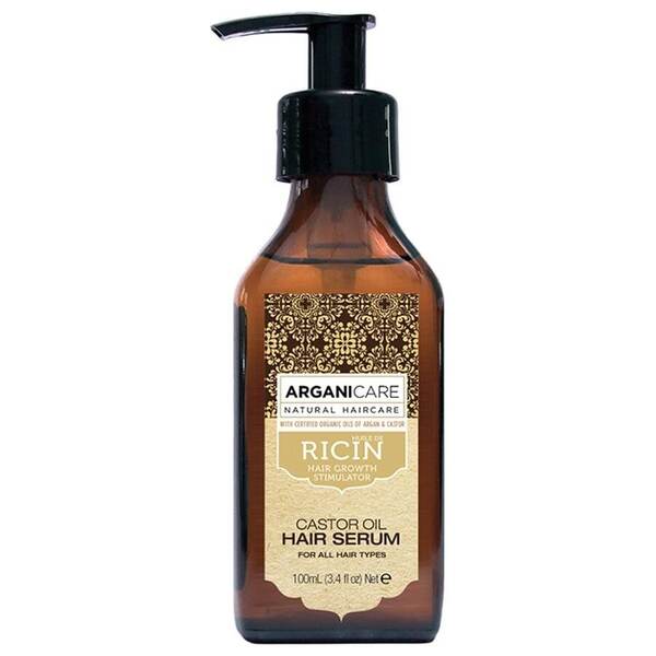  Arganicare   Sérum Protector Con Aceite De Ricino Biológico Sérums Y Aceites Capilares 100 Ml Unisex 