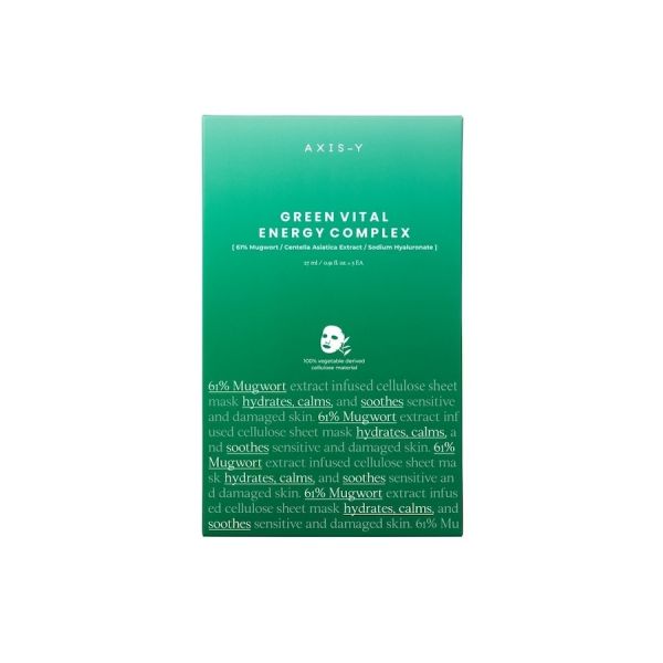  Axis Y   Mascarilla Corporal Complejo Energético Vital Verde 61% Artemisa Mascarilla Corporal Complejo Energético Vital Verde Mascarillas Hidratantes 27 Ml Unisex 