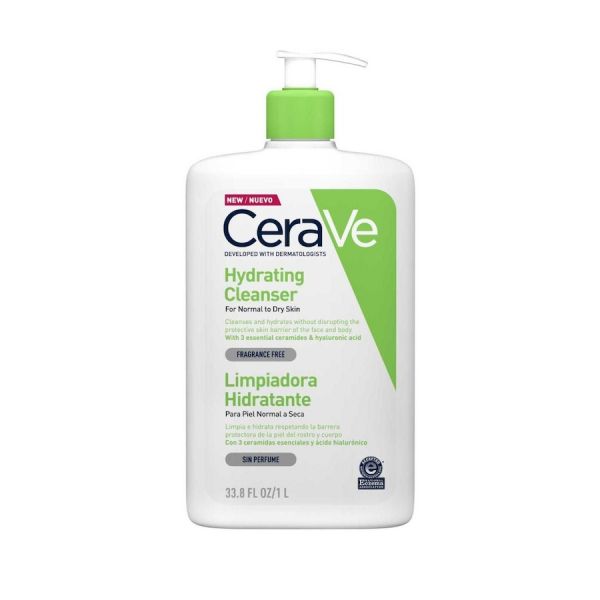  Cerave   Hidratante Con Tres Ceramidas Esenciales Y ácido Hialurónico Cremas Limpiadoras 1000 Ml Female 
