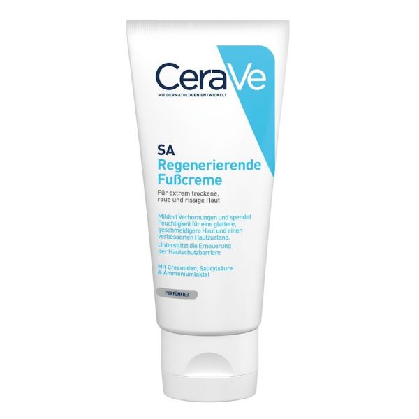 Cerave   Sa Renovadora Para Piel Extremadamente Seca, áspera E Irregular Cremas Para Pies 88 Ml Female 
