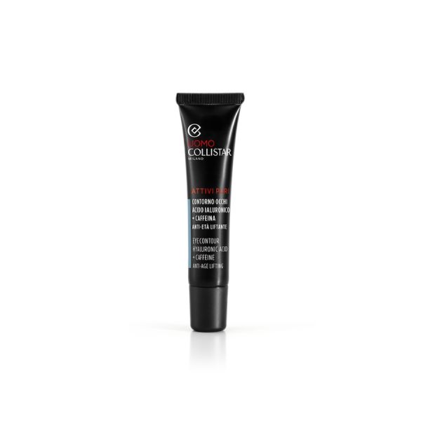  Collistar   Attivi Puri Hyaluronic Acid + Caffeine Eye Contour Anti Age Lifting Men Sérums De Ojos 15 Ml Male 