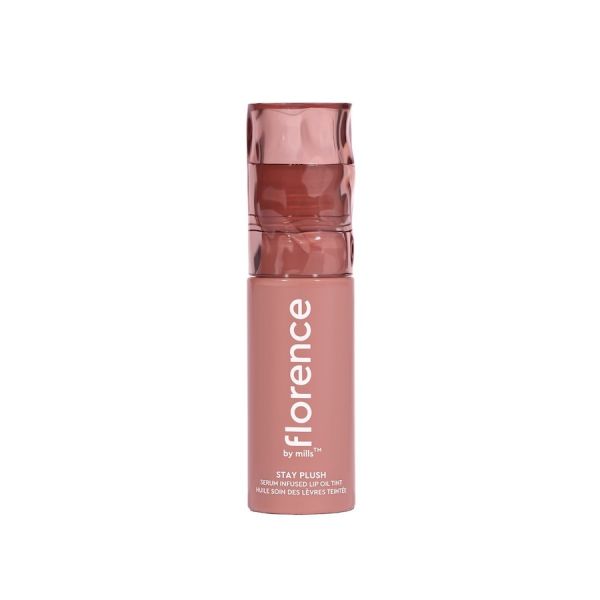  Florence By Mills   Stay Plush Serum Infused Lip Oil Tints Aceites Labiales 8 Ml Marrón Claro Unisex 