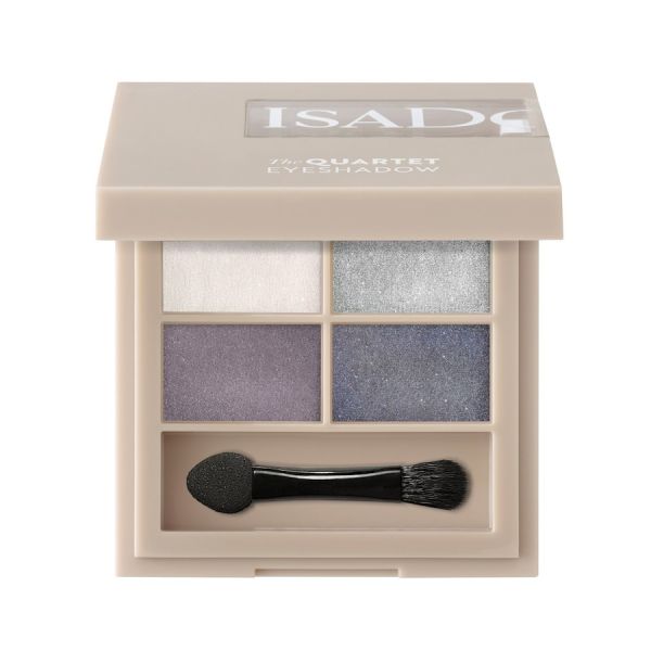  Isadora   The Eyeshadow Quartet Paletas Y Sets 3.5 G 12   Crystal Mauve 