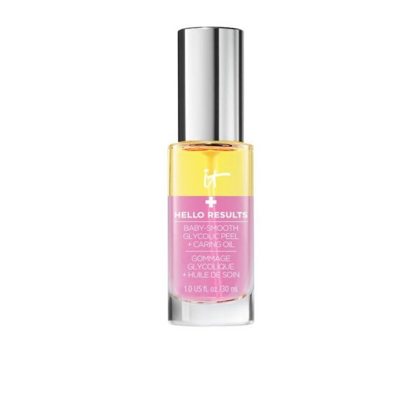  It Cosmetics   Hello Results Baby Smooth Glycolic Peel + Caring Oil Sérum Aceites Faciales 30 Ml Female 
