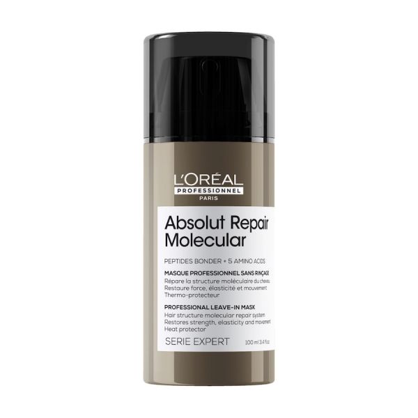  L´oréal Professionnel Paris   Absolut Repair Molecular Sin Aclarado Acondicionadores Sin Aclarado 100 Ml Blanco Unisex 