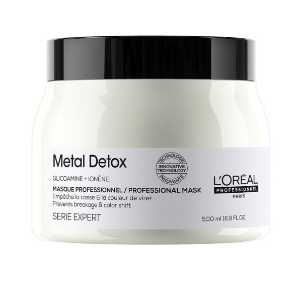  L´oréal Professionnel Paris   Metal Detox Metal Detox Mascarilla Para Cabello Dañado Mascarillas Para El Cabello 500 Ml Unisex 