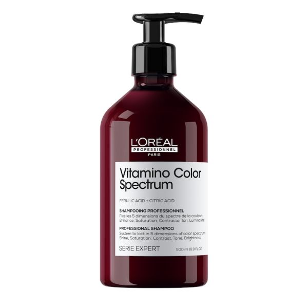  L´oréal Professionnel Paris   Vitamino Color Spectrum Ferulic Acid + Citric Acid Champús 500 Ml Unisex 