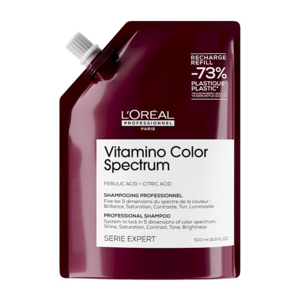  L´oréal Professionnel Paris   Vitamino Color Spectrum Ferulic Acid + Citric Acid Champús 500 Ml Unisex 