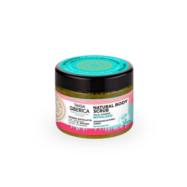  Natura Siberica   Taiga Exfoliante Corporal Natural Revitalizante Exfoliantes Corporales 300 Ml Female 
