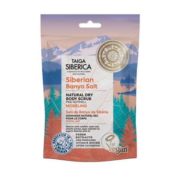  Natura Siberica   Taiga Exfoliante Corporal Seco Natural Remodelador Exfoliantes Corporales 250 Ml Unisex 