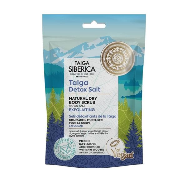  Natura Siberica   Taiga Exfoliante Corporal Seco Natural Renovador Exfoliantes Corporales 250 Ml Unisex 