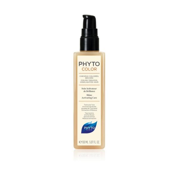  Phyto   Phytocolor Tratamiento Activador De Brillo Acondicionadores Sin Aclarado 150 Ml Marrón Claro Unisex 