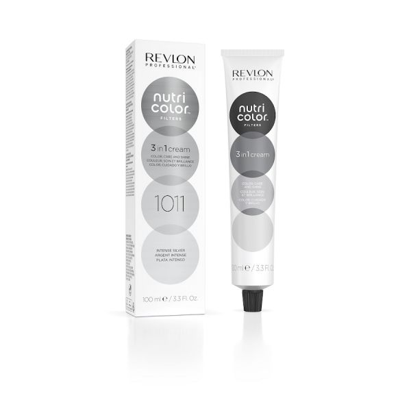  Revlon Professional   Nutri Color 3 In 1 Cream Nr. 1011 Mascarillas Para El Cabello 100 Ml Negro Unisex 