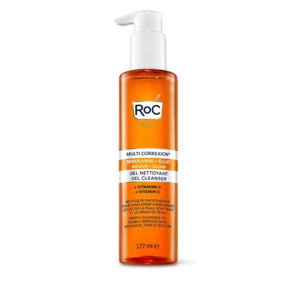  Roc   Multi Correxion Revive + Glow Multi Correxion Revive & Glow Vitamin C Geles Limpiadores 177 Ml Unisex 