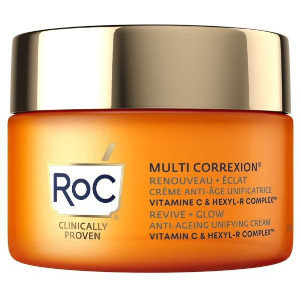  Roc   Multi Correxion Revive + Glow Multi Correxion Revive+glow Anti Aging Unifying Cream Cremas Faciales 50 Ml Unisex 