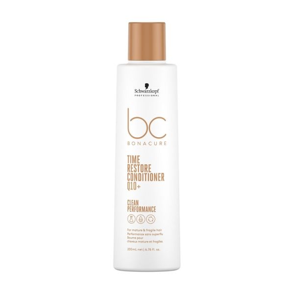  Schwarzkopf Professional   Bc Bonacure Q10 Time Restore Bc Clean Time Bálsamo Restaurador 200ml Acondicionadores Unisex 