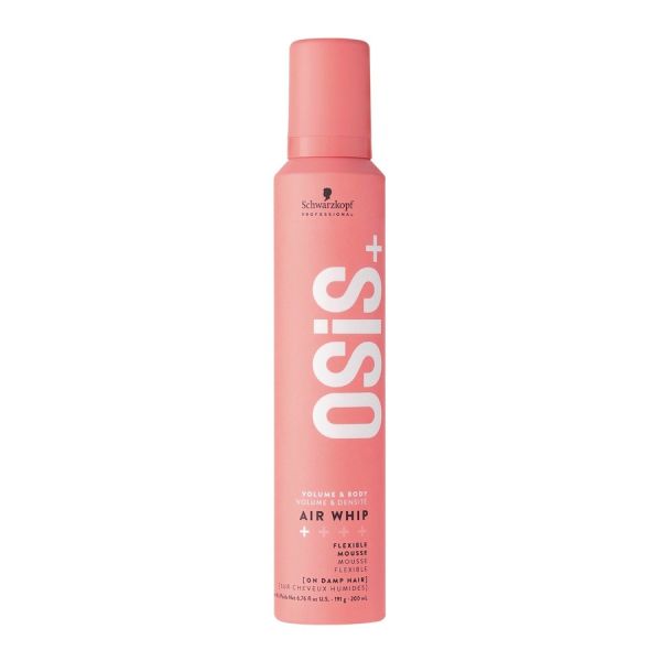  Schwarzkopf Professional   Osis+ Volume & Body Air Whip Volume & Body Espumas Para El Cabello 200 Ml Unisex 