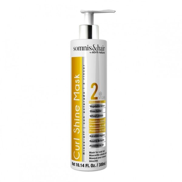  Somnis&hair   Curl Shine Mask Mascarilla Acondicionadora Cabello Rizado U Ondulado Mascarillas Para El Cabello 300 Ml Unisex 