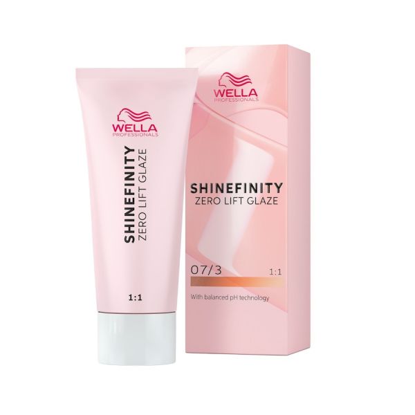  Wella Professionals   Shinefinity Zero Lift Glaze With Balanced Ph Technology Tintes Temporales 60 Ml Marrón Claro Unisex 