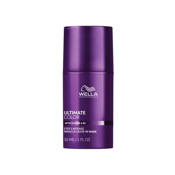  Wella Professionals   Ultimate Color Step 2 | Miracle Leave In Mask Mascarillas Para El Cabello 30 Ml Female 