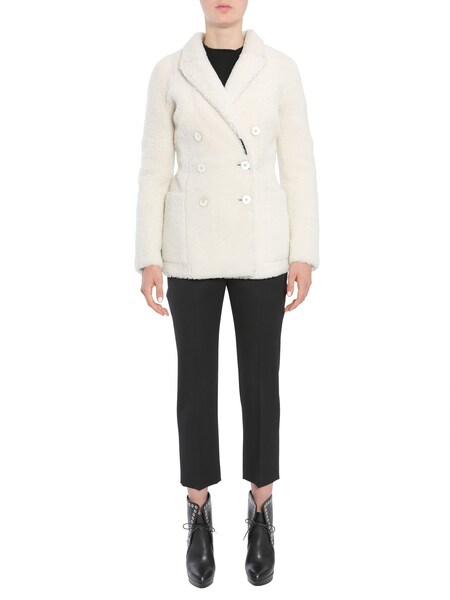  Alexander Mcqueen Double Breasted Coat 