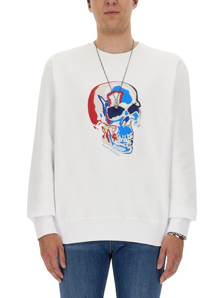  Alexander Mcqueen Skull Sweatshirt 