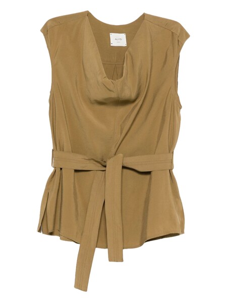  Alysi Blouse With Belt 