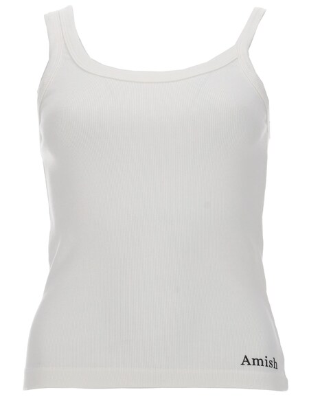  Amish Top asymmetric Con Micro Logo 