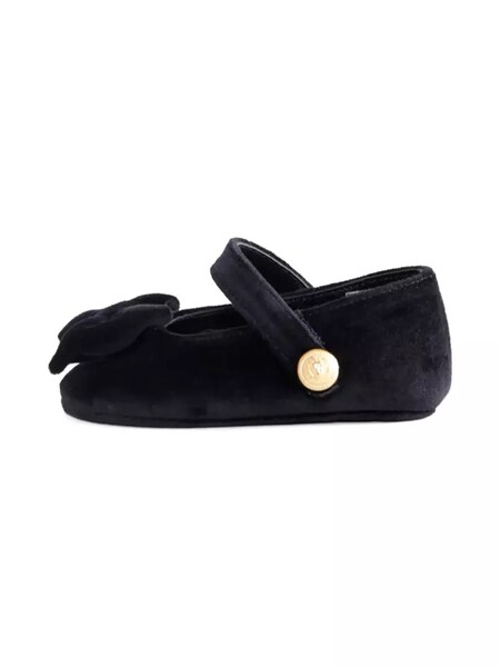  Balmain Ballet Flats With Bow 