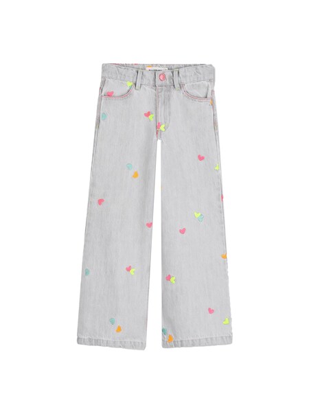  Billieblush Pantalone Jeans Con Cuoricini 
