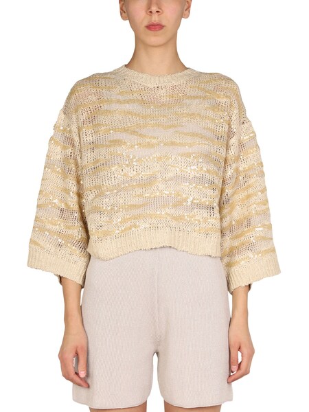  Brunello Cucinelli Perforated Mesh 