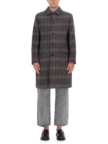  Etro Plaid Coat 