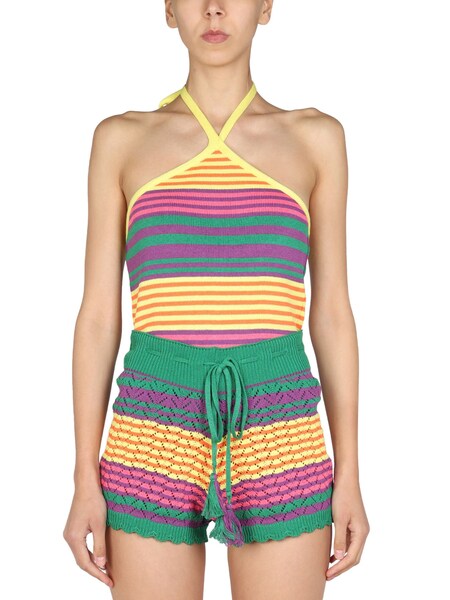  Gallo 1927 Striped Pattern Top 