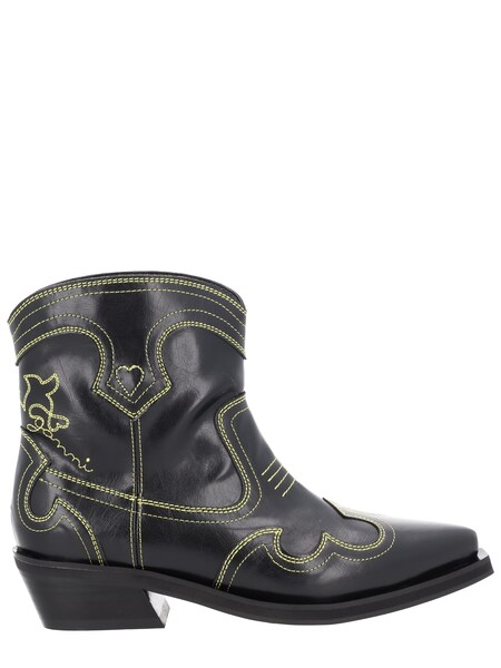  Ganni low Shaft Boot 