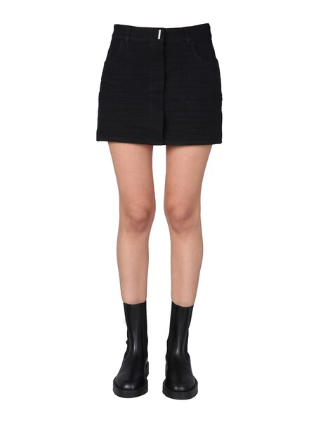  Givenchy 4g Jacquard Skirt 