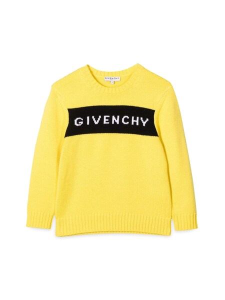  Givenchy Knitted Jumper Givenchy Jacquard Logo 