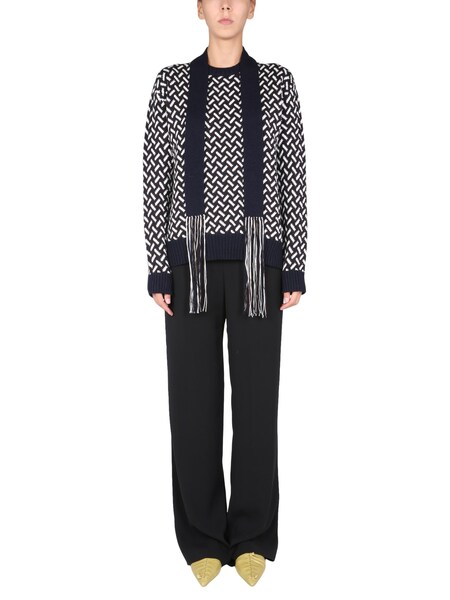 Jil Sander Jacquard Sweater 