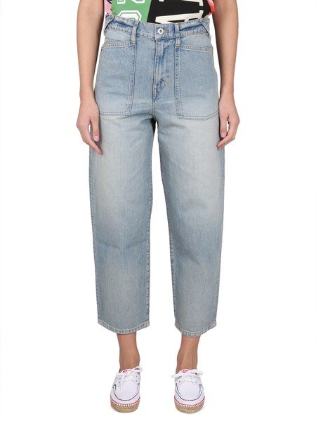  Kenzo Carrot Fit Jeans 