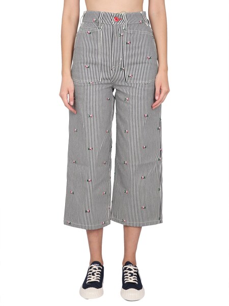  Kenzo Cropped Fit Jeans 