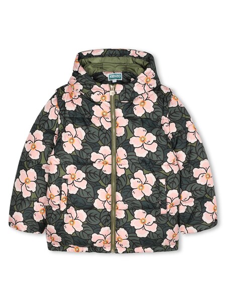  Kenzo Down Jacket With Removable Sleeves 