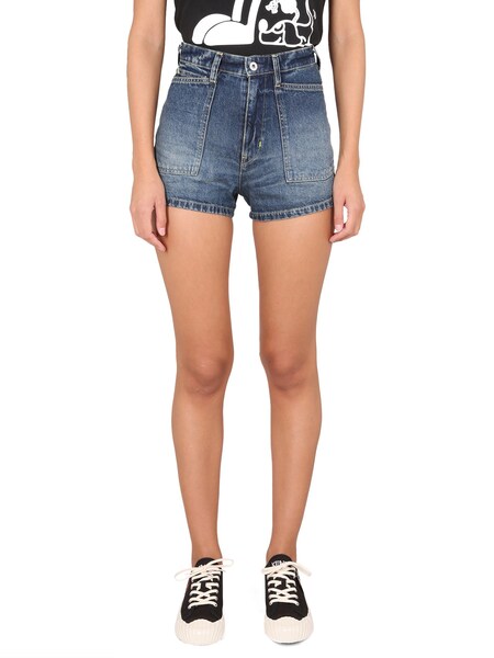  Kenzo Short In Denim 