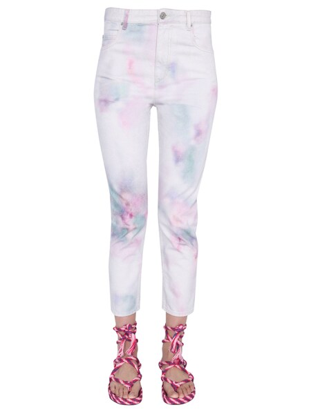  Marant étoile wool Printed Jeans 
