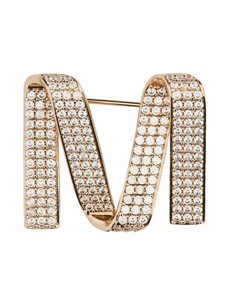  Max Mara Brooch With Logo 