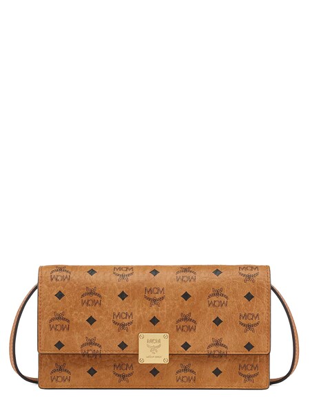  Mcm aren Wallet With Shoulder Strap 
