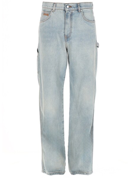  Msgm Jeans Con Logo 